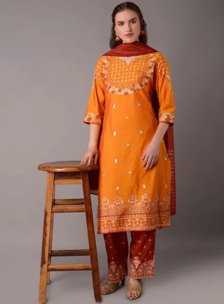 Printed Kurta Salwar Dupatta